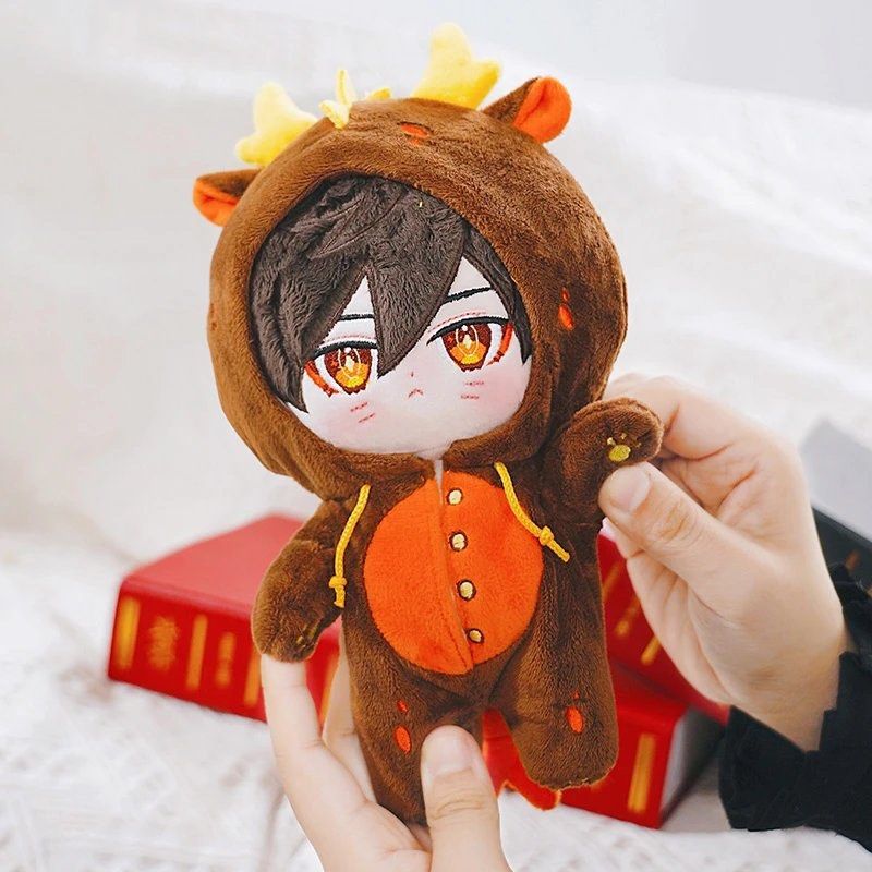 【Ready for ship】Consignment Sales Game Genshin Impact Plush Doll Childe  Tartaglia 20 CM FANMADE