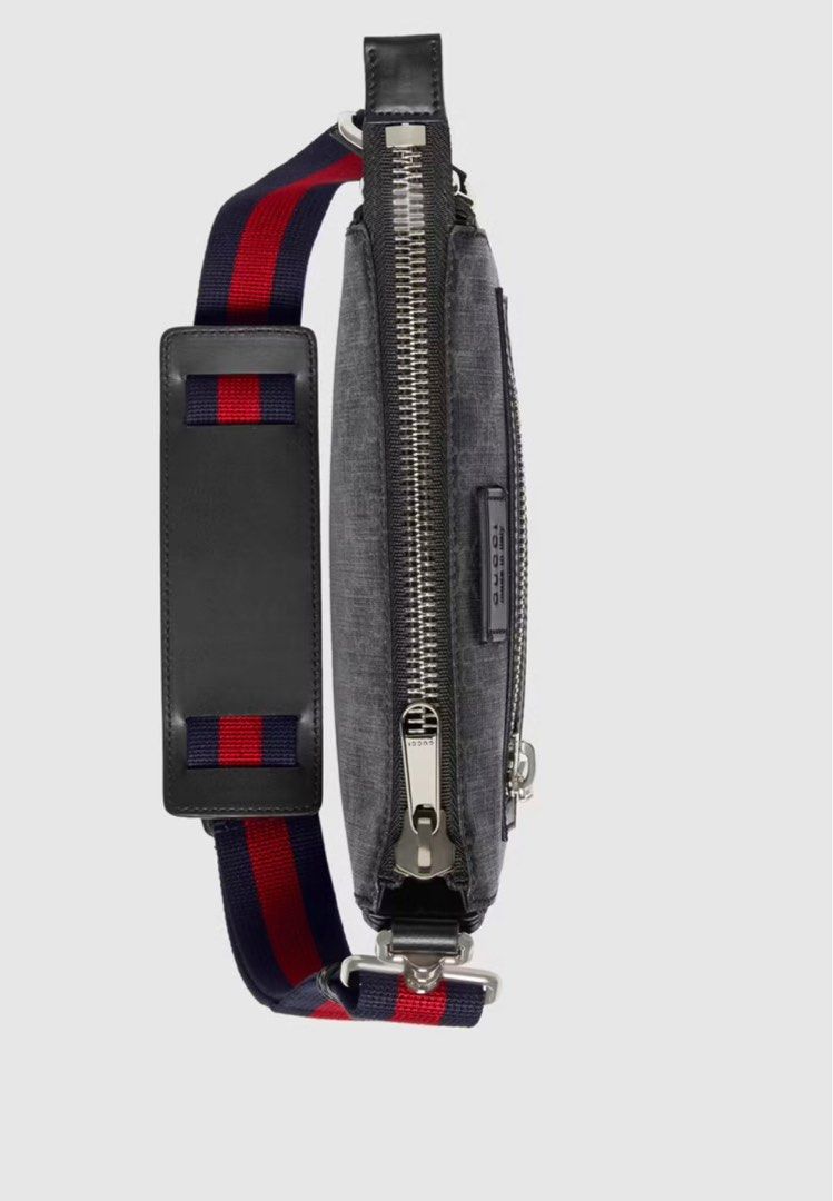 GG Black messenger Bag Small, Men's Fashion, Bags, Sling Bags on Carousell