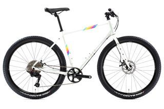Gravel Bike // State All Road 4130 Flat bar // Cupertino Pearl White // Cromoly Steel