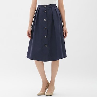 Uniqlo button down skirt Clearance