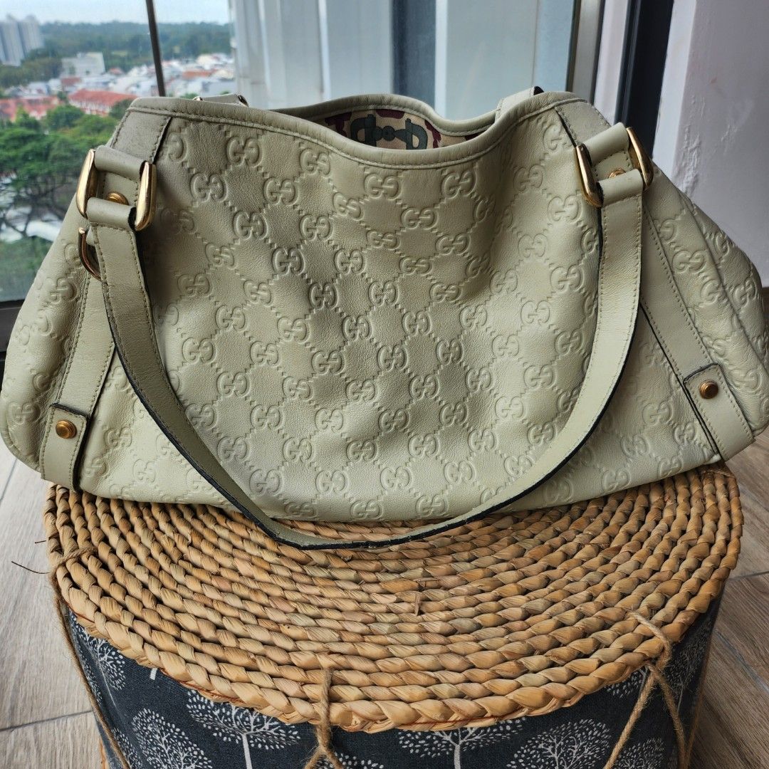 gucci shoulder bag leather