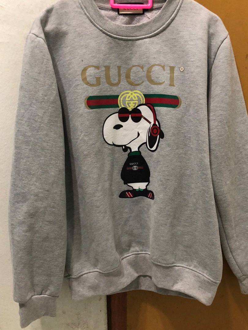 Gucci snoopy sweater cheap