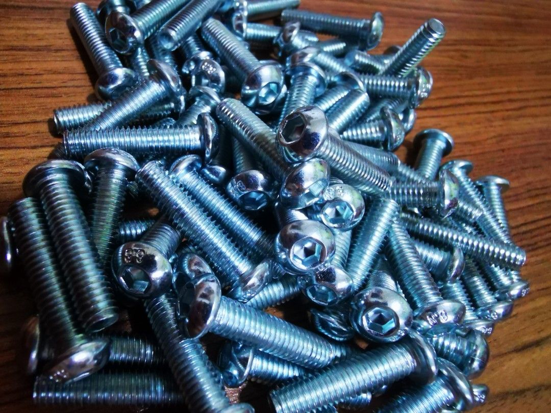 Hex Socket Cap head M6 screws 20pcs, Furniture & Home Living, Home