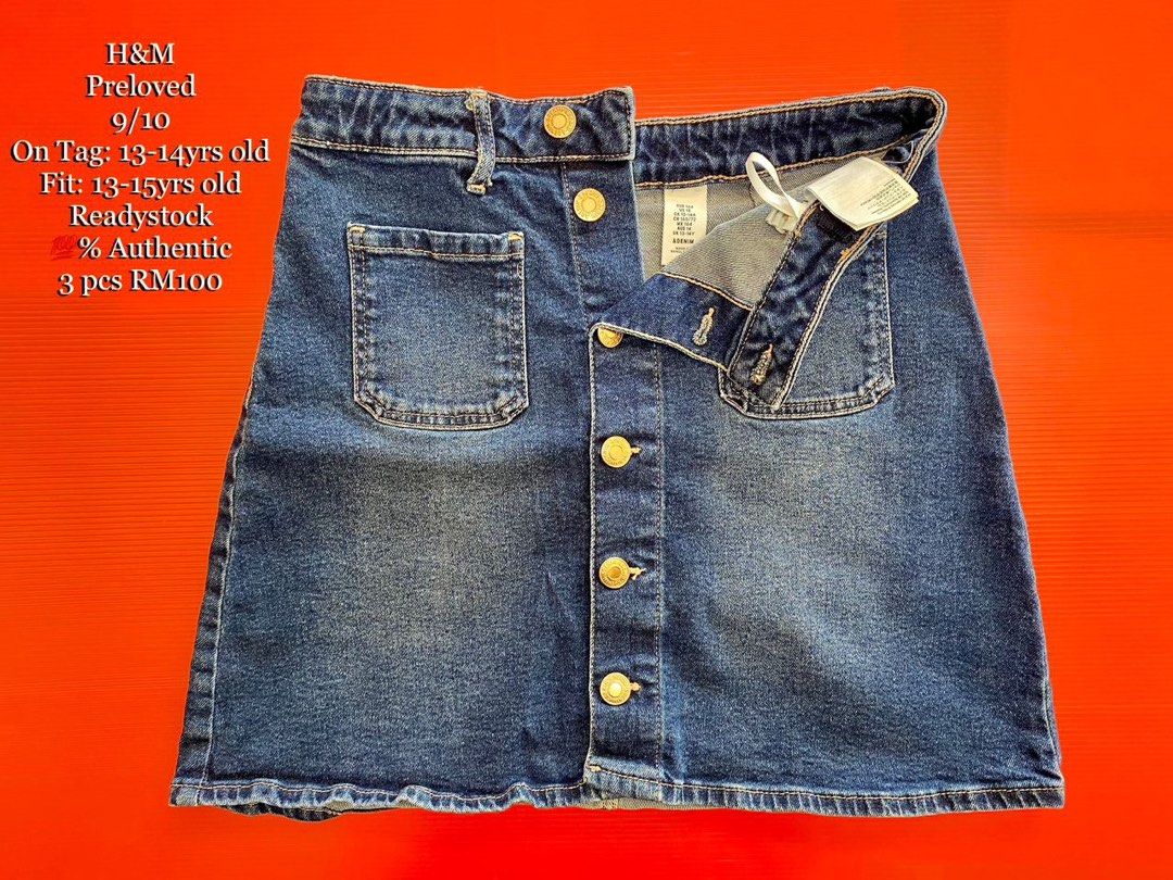 H and outlet m girls shorts
