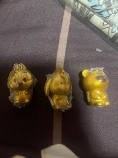 I got 3 gold Tsum Tsum chip and eeyore and lotsa 3 for $20