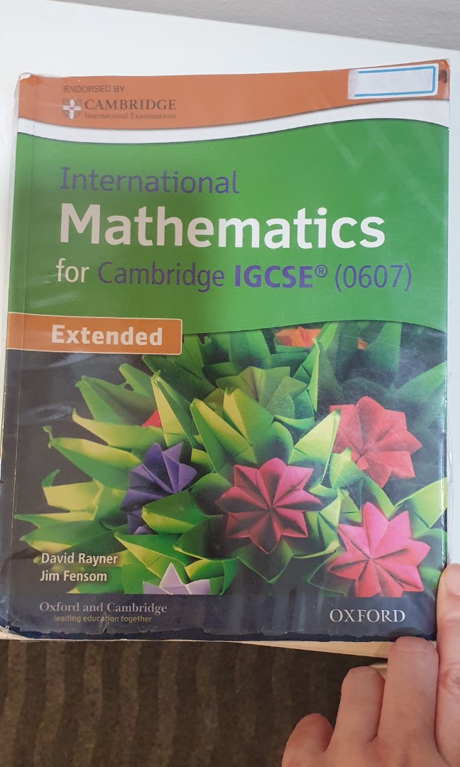 IGCSE Maths, Hobbies & Toys, Books & Magazines, Textbooks on Carousell