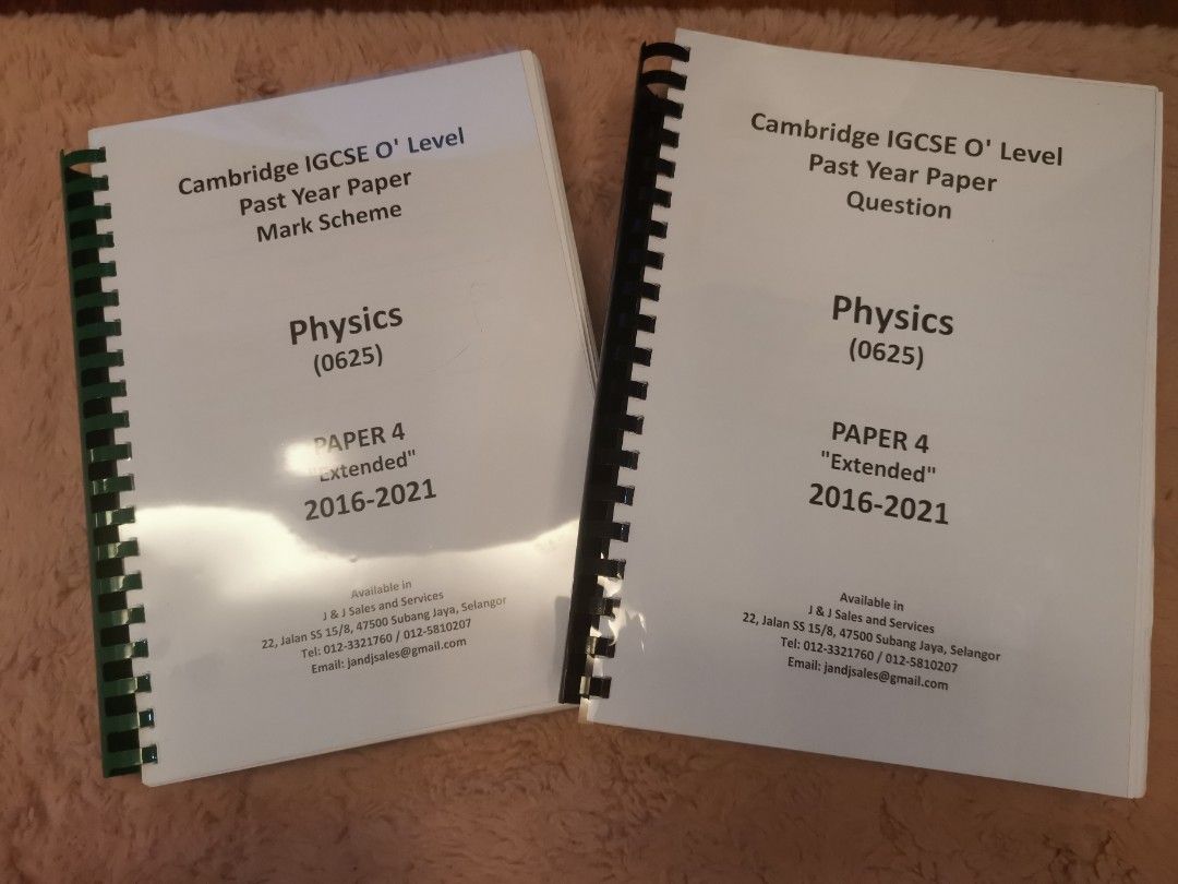 Igcse O Level Physics Paper 4 Past Papers 0625 Hobbies Toys Books Magazines Textbooks On Igcse O Level Physics Paper 4 Past Papers 0625 Hobbies Toys Books Magazines Textbooks On