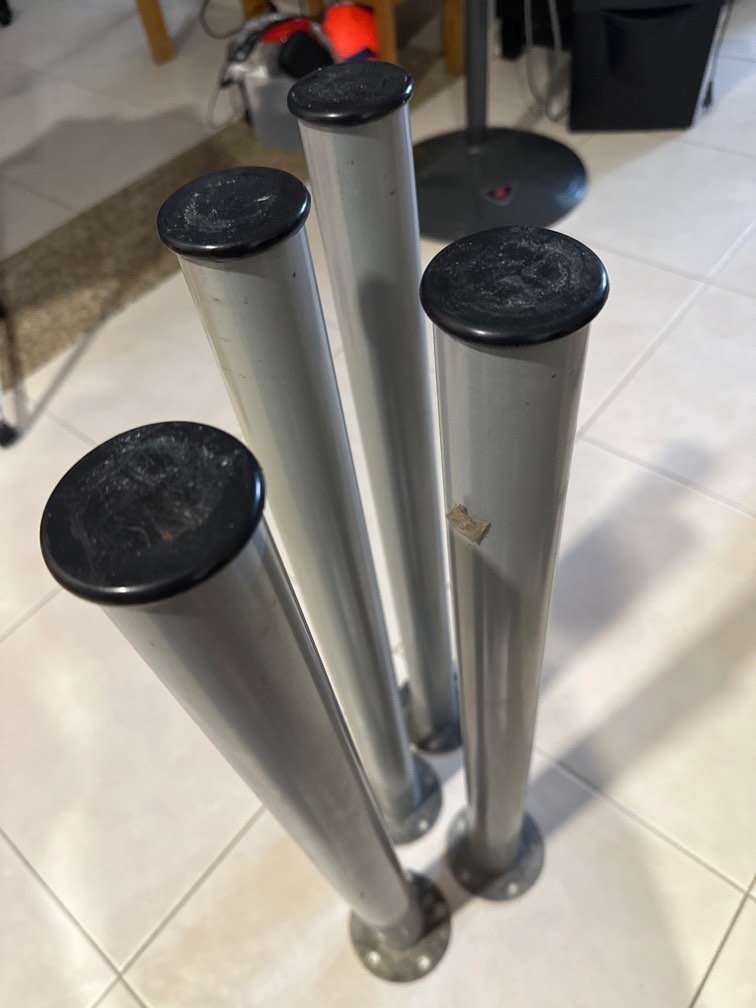 IKEA adils table leg grey, Furniture & Home Living, Furniture, Tables