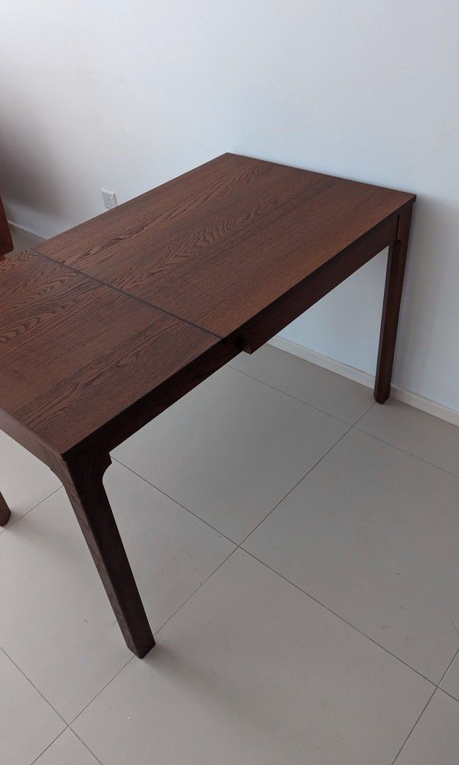 IKEA EKEDALEN Brown Extendable Dining Table, Furniture & Home Living, Furniture, Tables & Sets