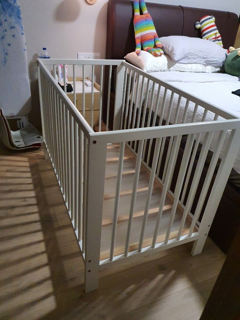 Ikea Gulliver Cot Baby Cot Crib, Babies & Kids, Baby Nursery & Kids