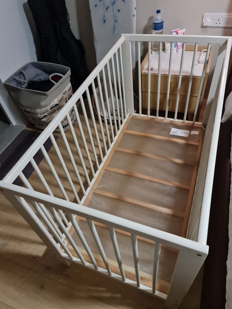 Ikea Gulliver Cot Baby Cot Crib, Babies & Kids, Baby Nursery & Kids