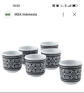IKEA Hembjuden (cangkir kecil unt teh)