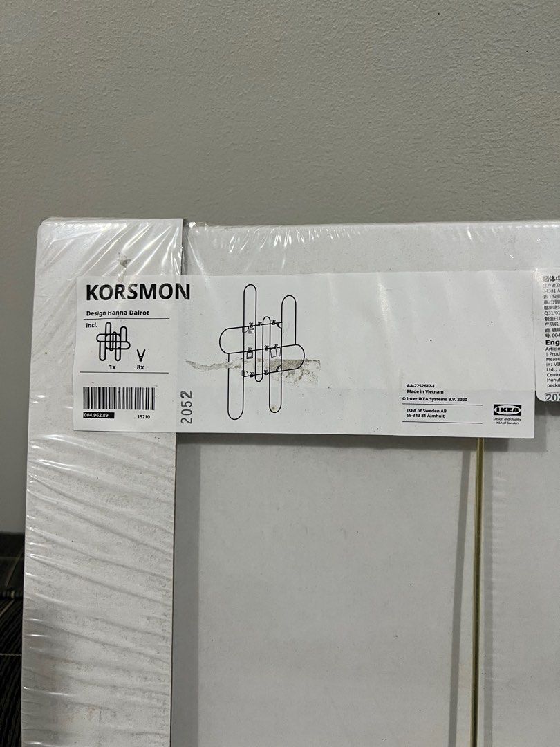 IKEA Korsmon Gold Memo Board, Furniture & Home Living, Home Decor
