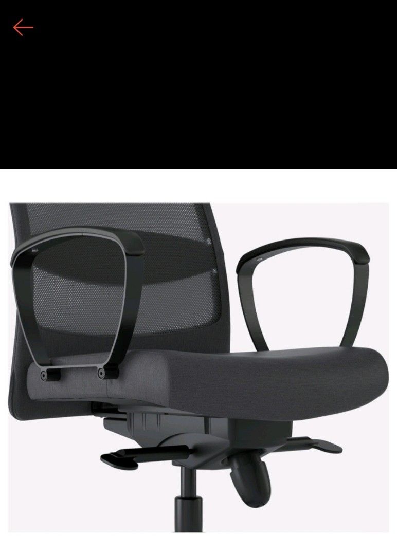 Ikea markus office chair, Furniture & Home Living, Furniture, Chairs on