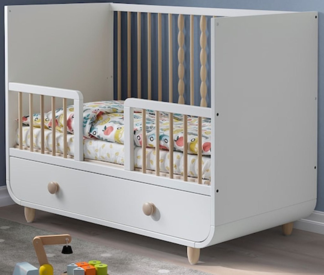 Ikea MYLLRA Cot, Babies & Kids, Baby Nursery & Kids Furniture, Cots