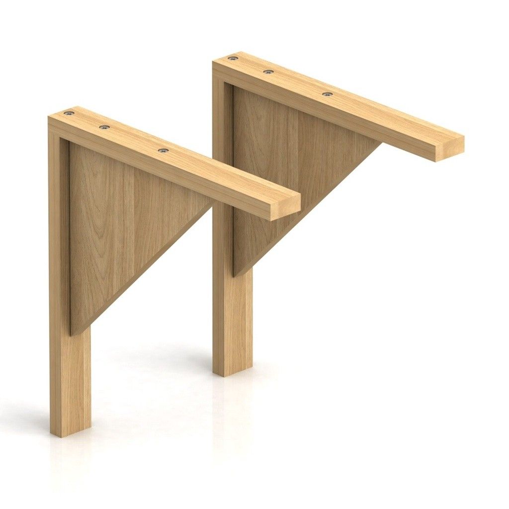 IKEA Shelf + pine bracket, Furniture & Home Living, Furniture, Shelves