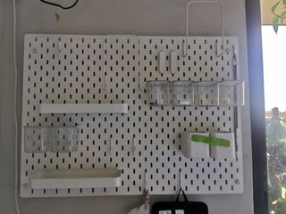 Ikea Skadis Pegboards + Accessories