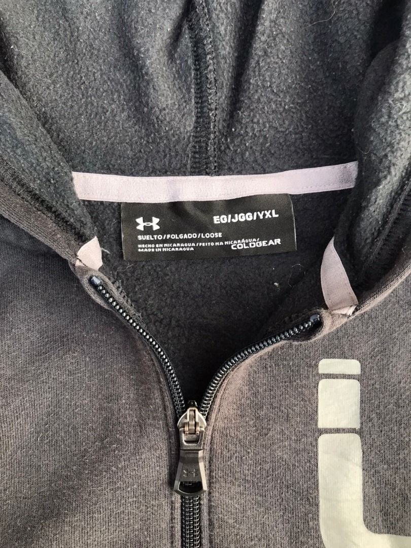 JAKET UNDER ARMOUR ZIP HOODIE ORIGINAL SECOND