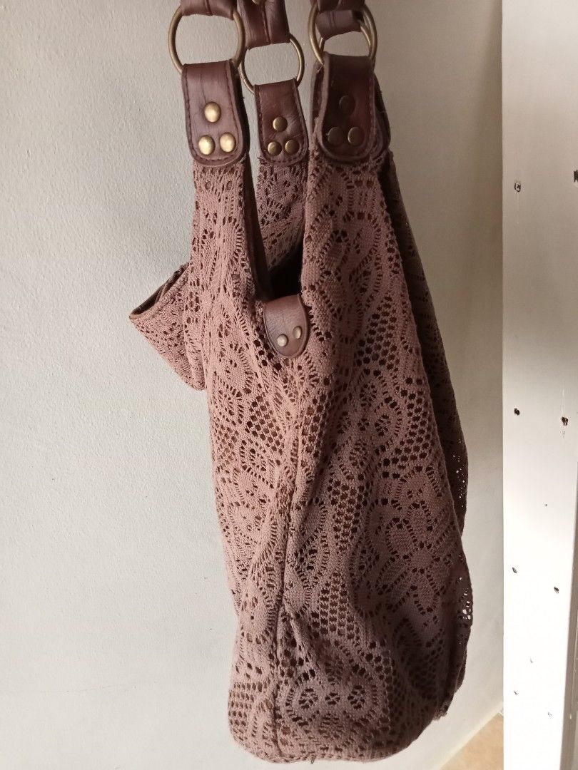 Japan chocolate brown shoulder bag, Women's Fashion, Bags & Wallets