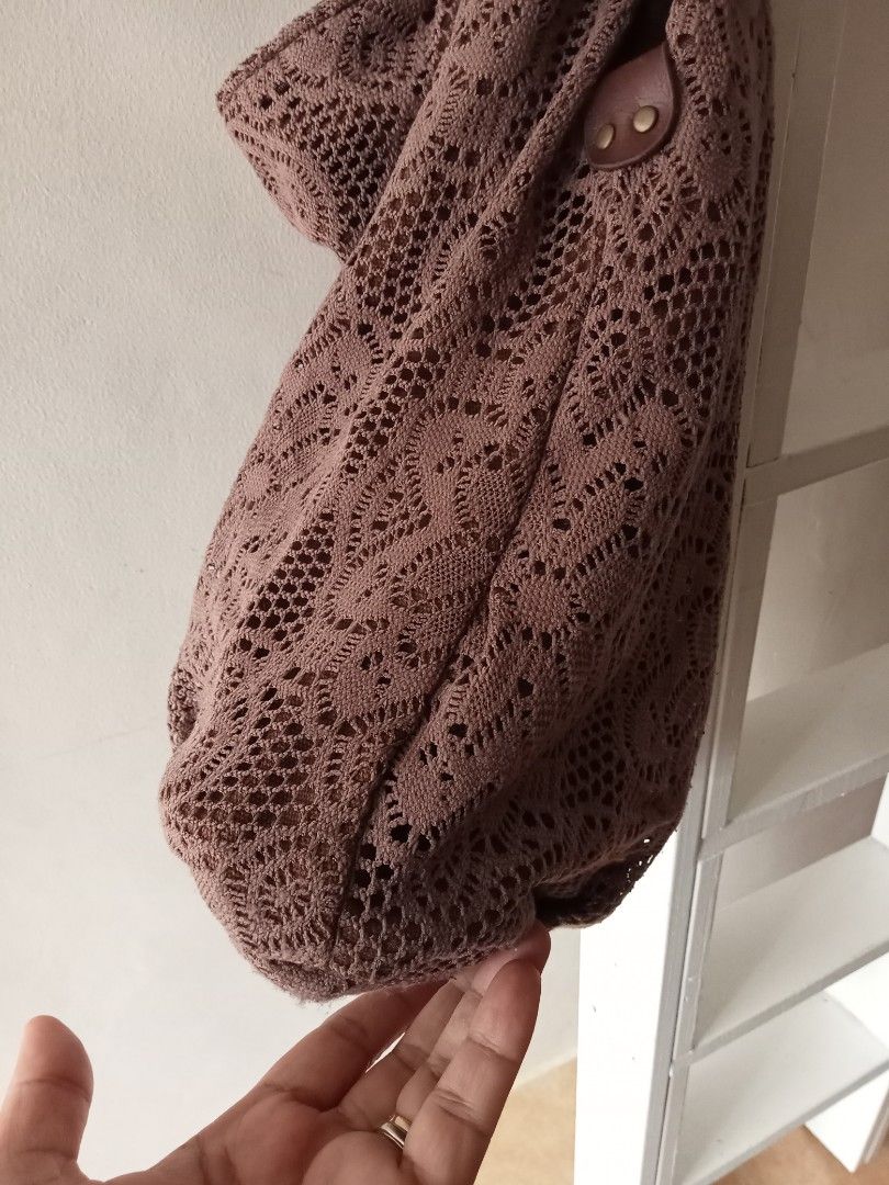 Japan chocolate brown shoulder bag, Women's Fashion, Bags & Wallets