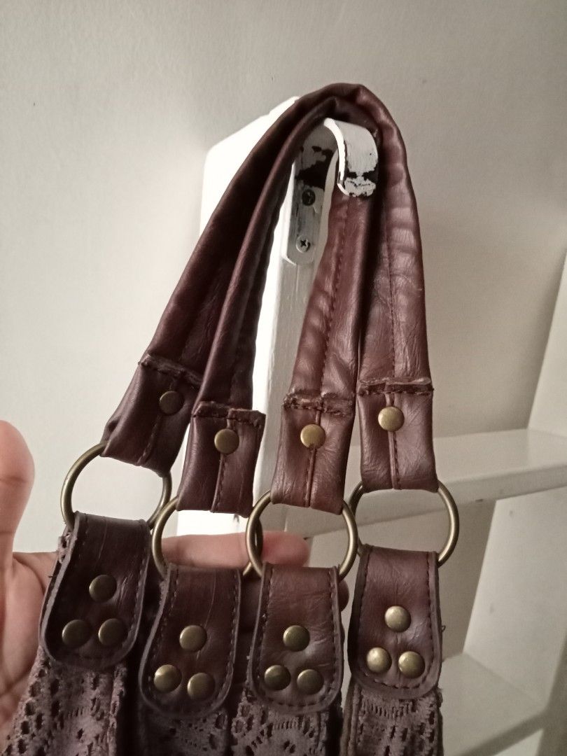 Japan chocolate brown shoulder bag, Women's Fashion, Bags & Wallets