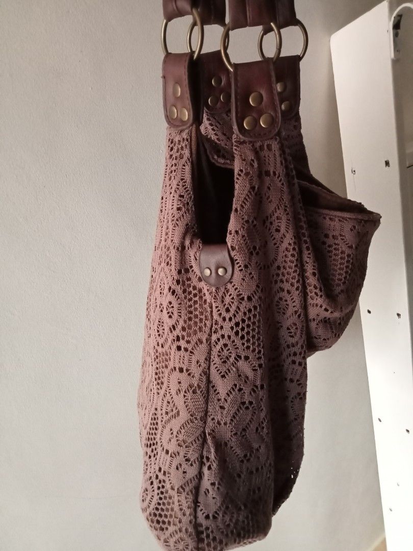 Japan chocolate brown shoulder bag, Women's Fashion, Bags & Wallets