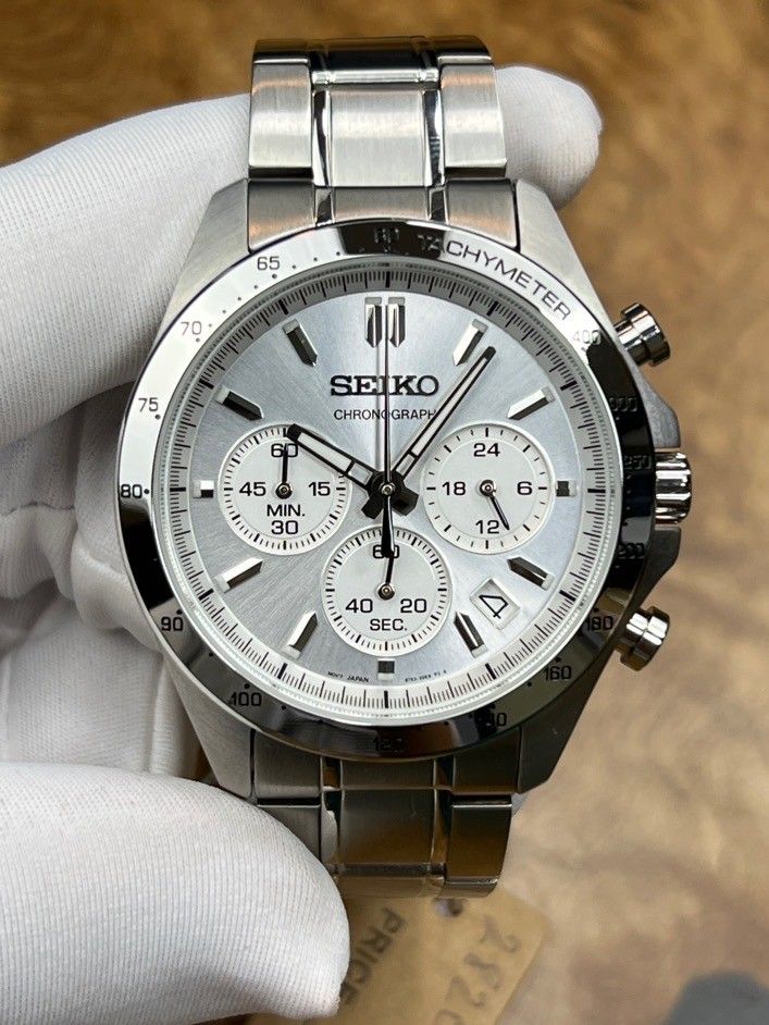 *JDM*Seiko Spirit SBTR009 Chronograph Silver Dial Japan-made Men's ...