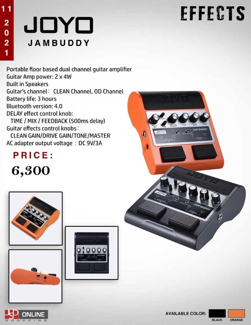 Joyo ( Jam buddy ), Hobbies & Toys, Music & Media, Music Accessories on ...