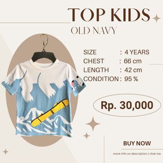 Kaos anak laki-laki / old navy
