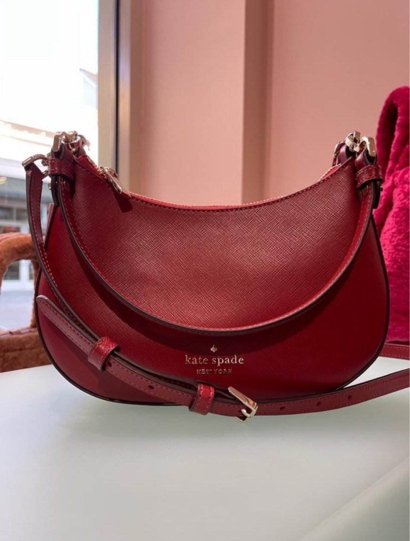 Kate Spade Staci Crossbody Red Currant - Averand