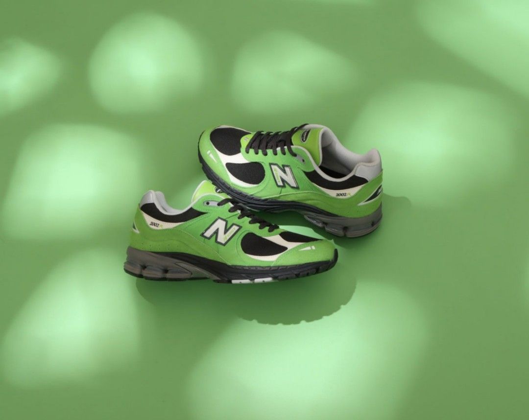 Kawasaki Ninja x New Balance 2002R Good Vibe Pack Green 2022 M2002RGZ Men s Fashion Footwear Sneakers on Carousell