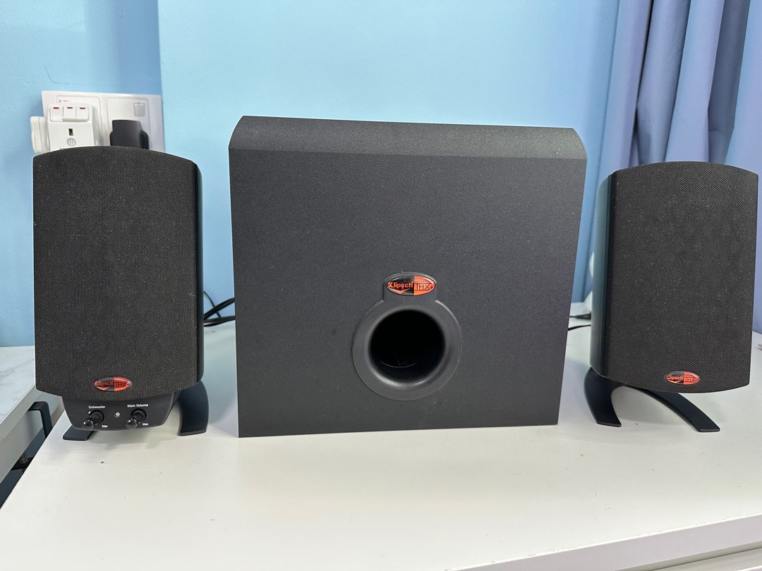 Klipsch ProMedia 2.1 Speakers, Audio, Soundbars, Speakers & Amplifiers