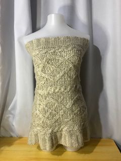 Knitted Tube Long Top/ Dress