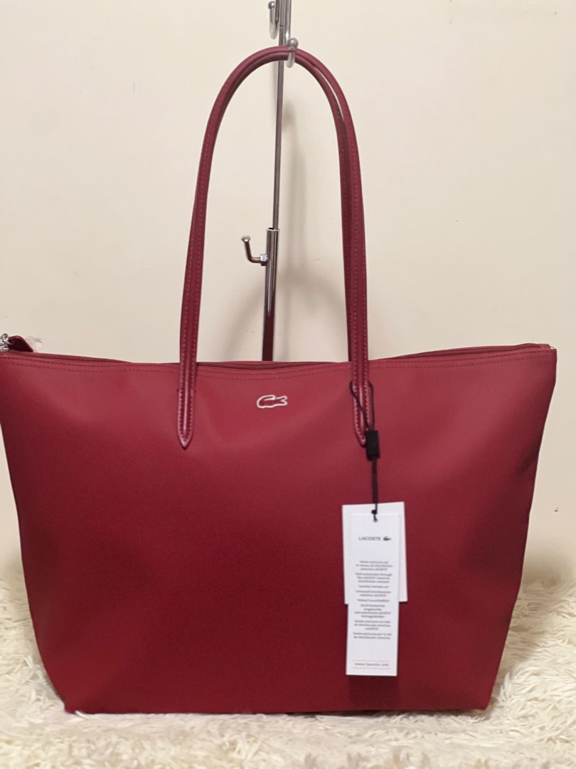 Lacoste Large Shopping Bag, Women's Fashion, Bags & Wallets, Tote Bags