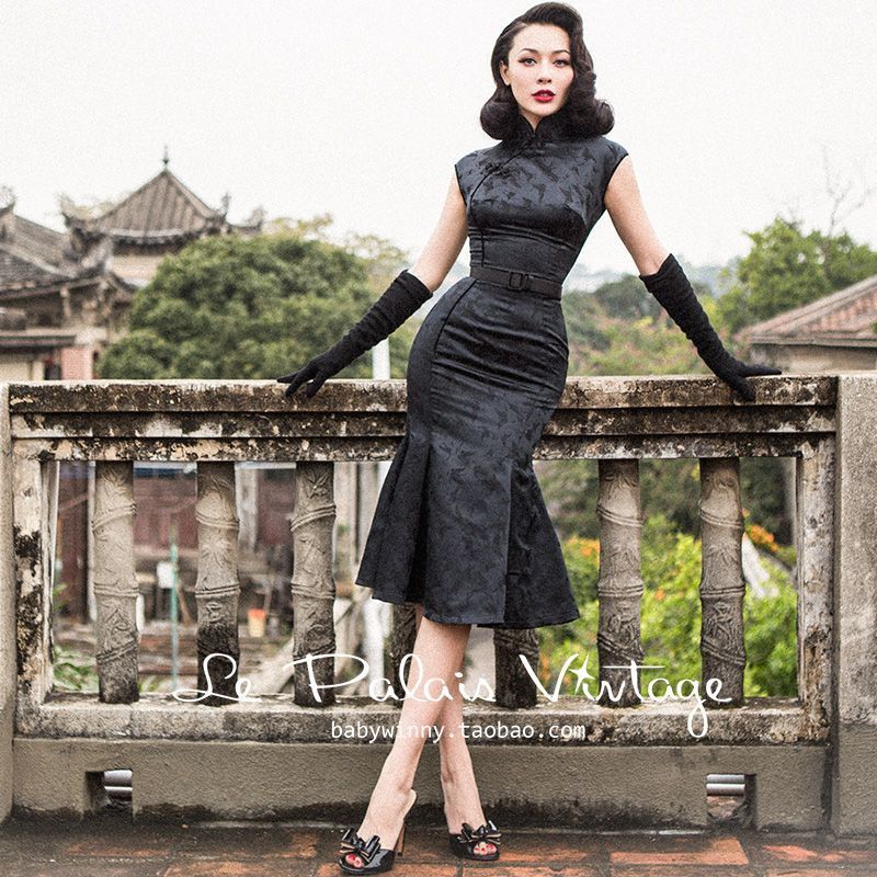 Mermaid cheongsam sales