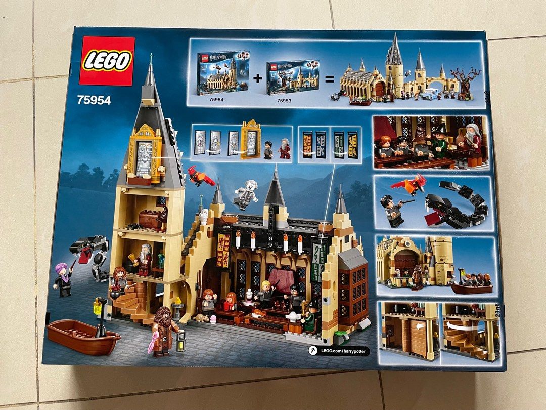 Lego 75954 Harry Potter Hogwarts Great Hall Hobbies Toys Toys