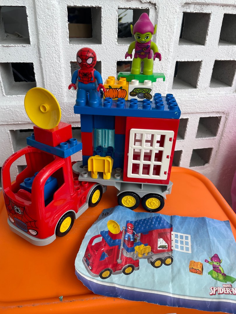 Duplo spiderman truck 2025