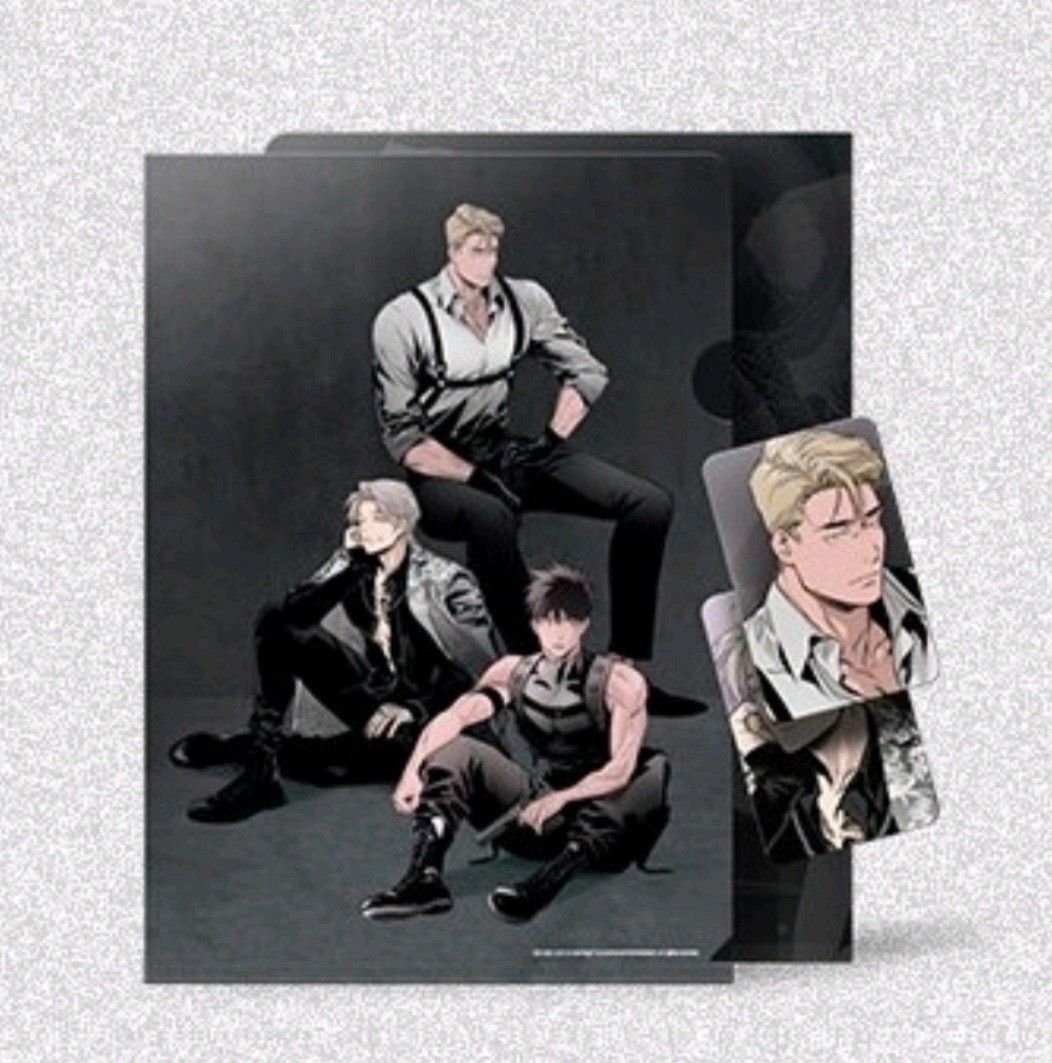 Legs That Won t Walk Lezhin Black Wild Rabbit Team L Folder Photocard