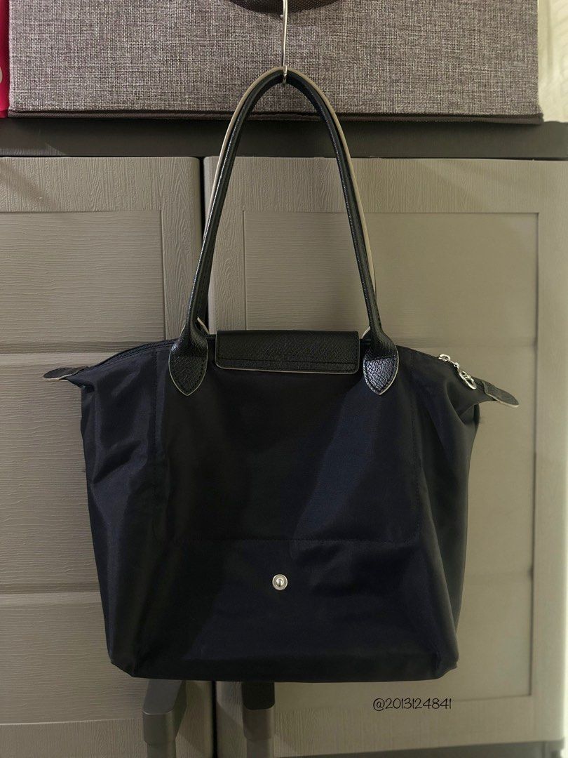 LONGCHAMP Le Pliage Club Shoulder Bag (S) in Black, Women's Fashion