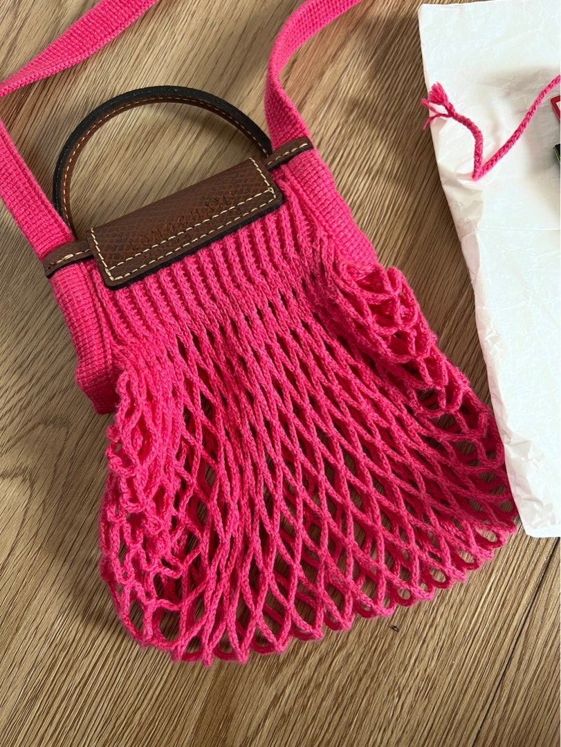 Hi ! Any takers for this LE PLIAGE FILET Mesh bag XS - in Candy