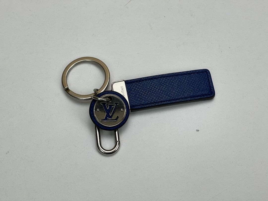 Louis Vuitton Neo LV Club Bag Charm and Key Holder Cobalt Blue in