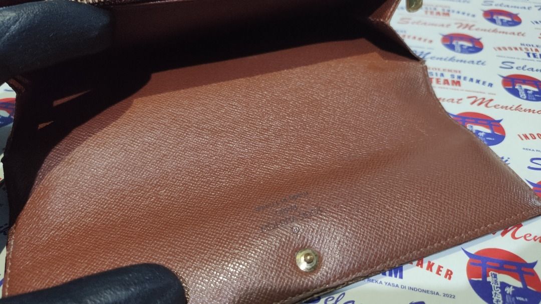 Handbag Louis Vuitton LV Long Wallet M61734 Portefeuille Sarah Brown  Monogram 121070158