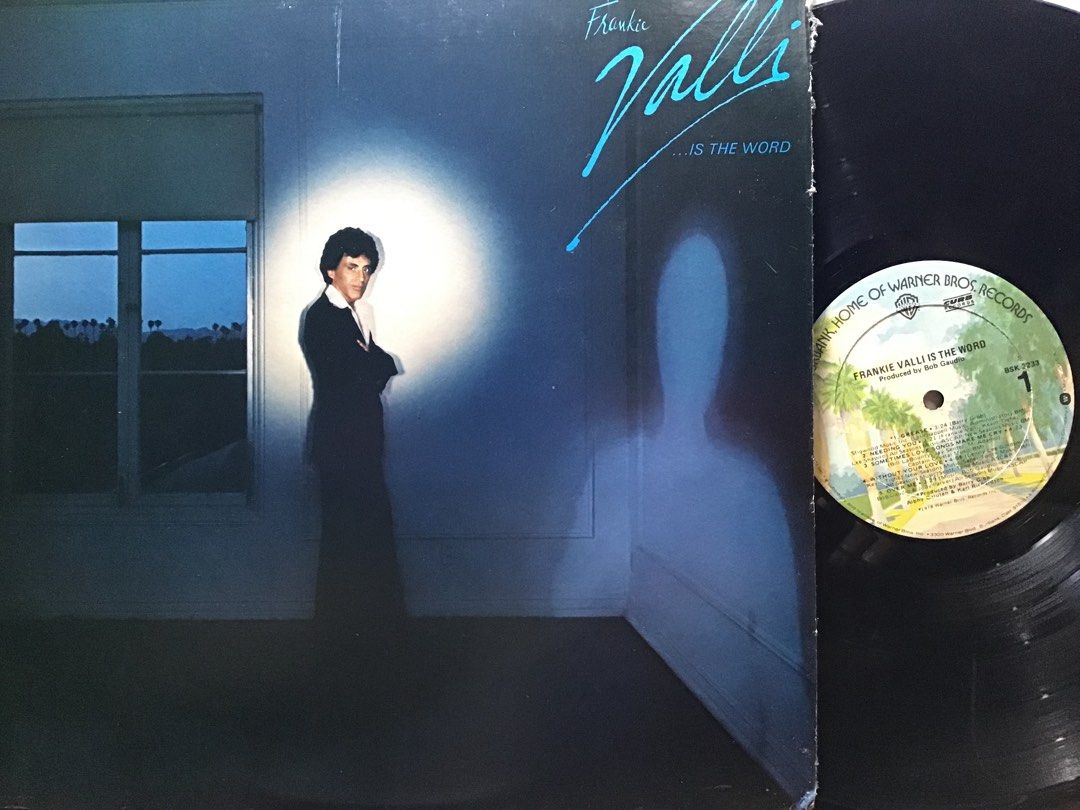 LP Frankie Valli Is the Word (Grease) OOP USA VINYL RECORD Anubis Pop