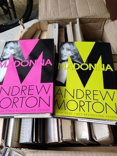 Madonna Andrew Morton Hardbound Book