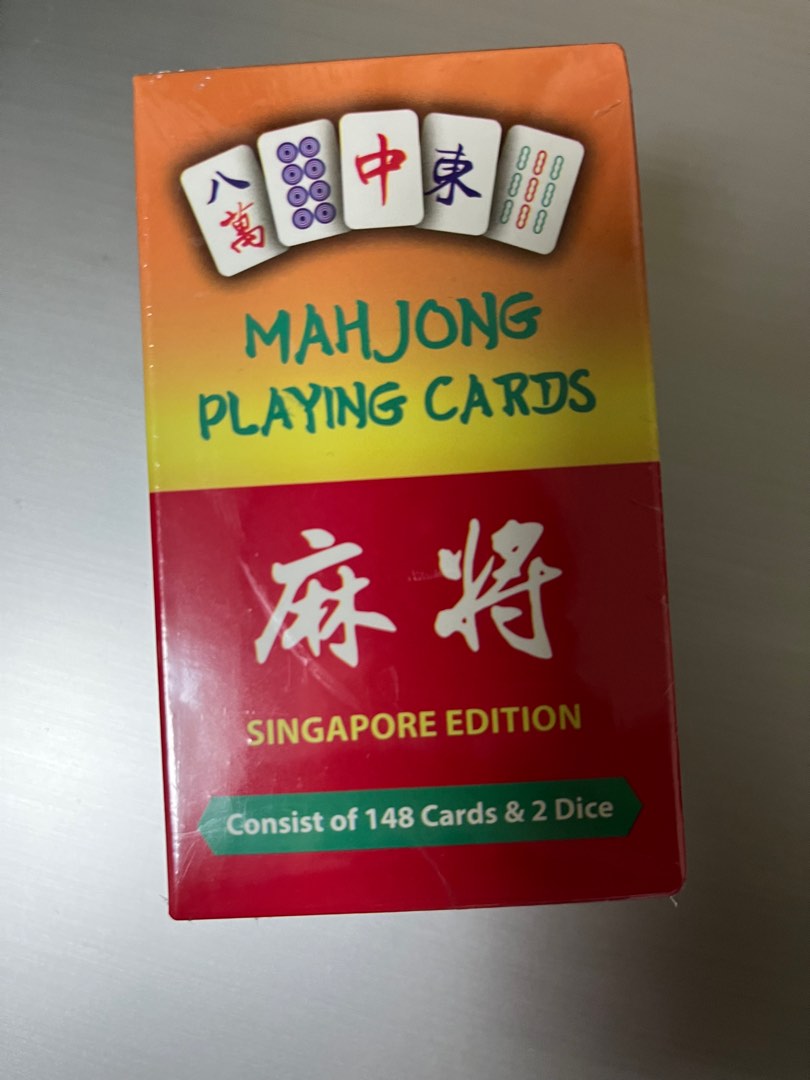 Mahjong Playing Cards, Hobbies & Toys, Toys & Games on Carousell