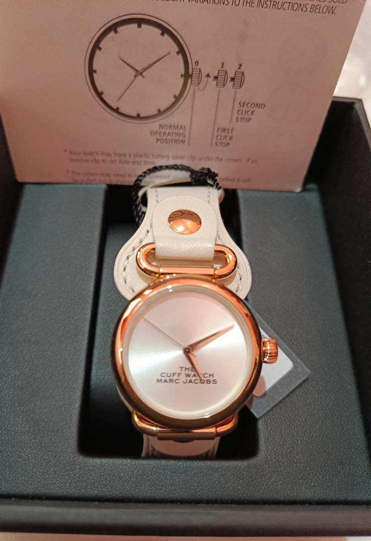 Marc Jacobs MJ the cuff watch MJ0120179295 MJ0120179294 quartz