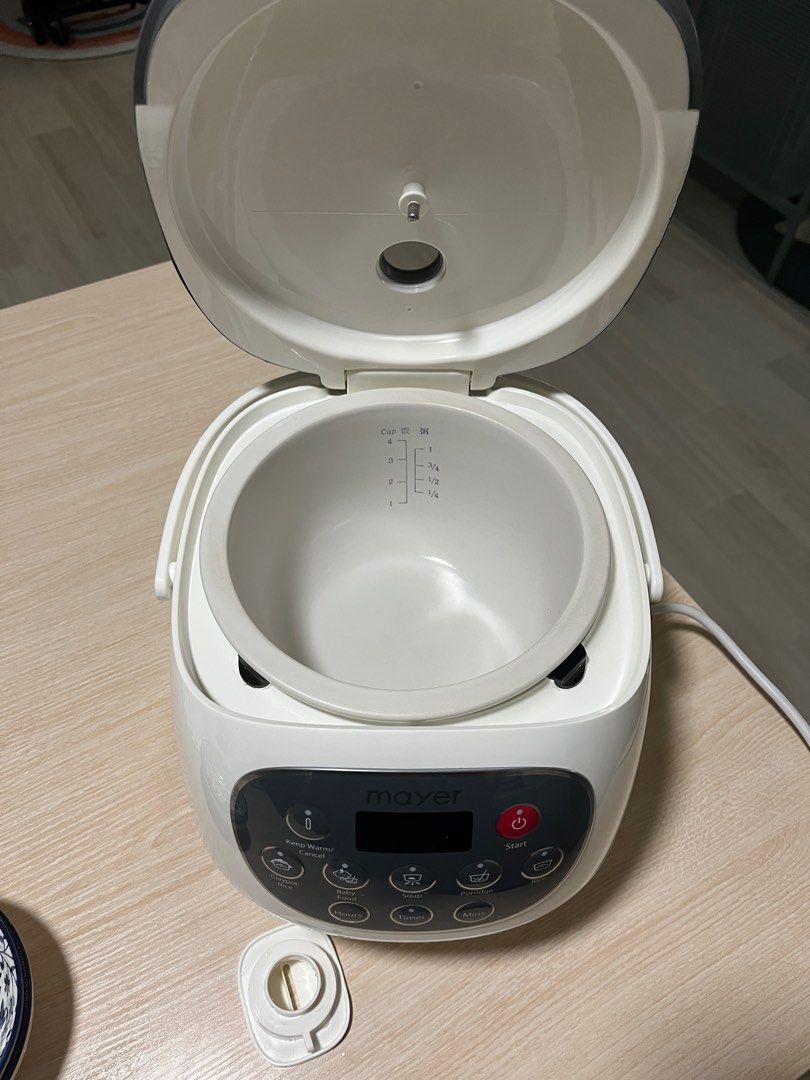 Mayer Rice Cooker 0.8L Ceramic Pot MMRC20, TV & Home Appliances