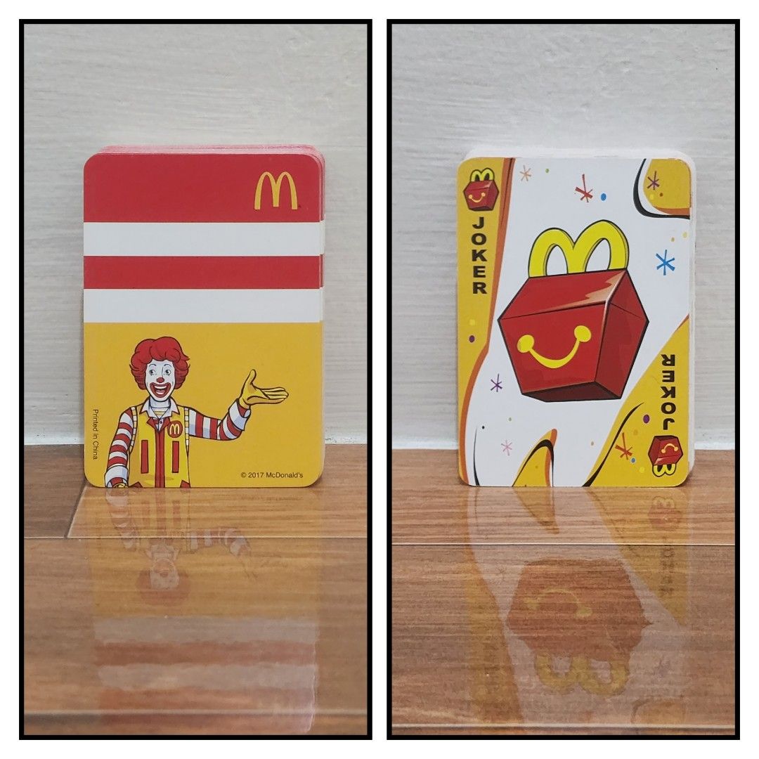 McDonald's Playing Cards, Hobbies & Toys, Toys & Games on Carousell