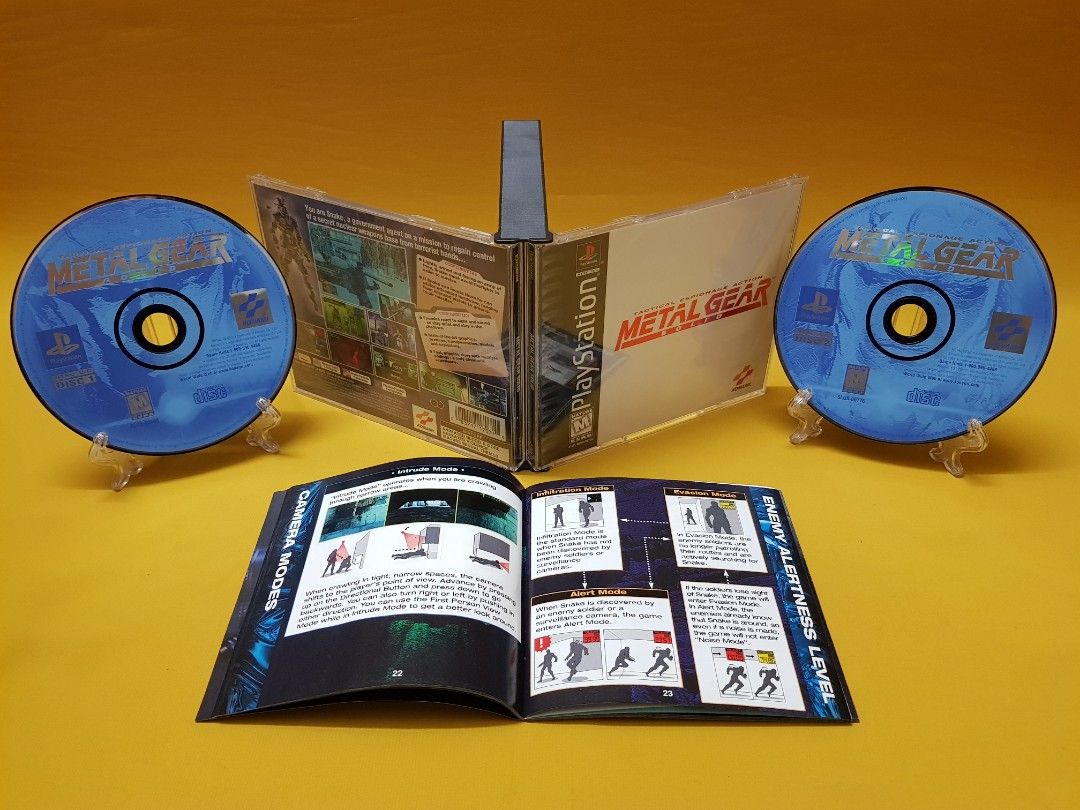 🔥METAL GEAR SOLID🔥 PS1, Video Gaming, Video Games, PlayStation on Carousell