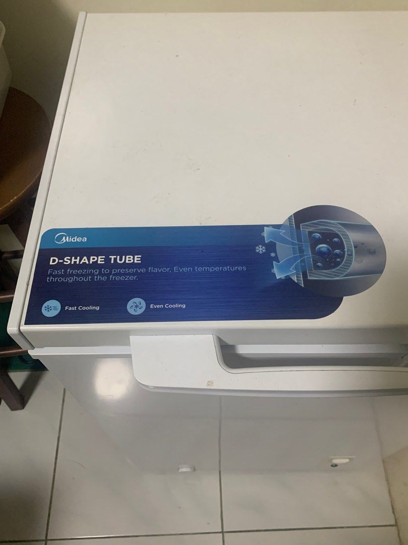 MIDEA CHEST FREEZER 3.5 cuft, TV & Home Appliances, Kitchen Appliances